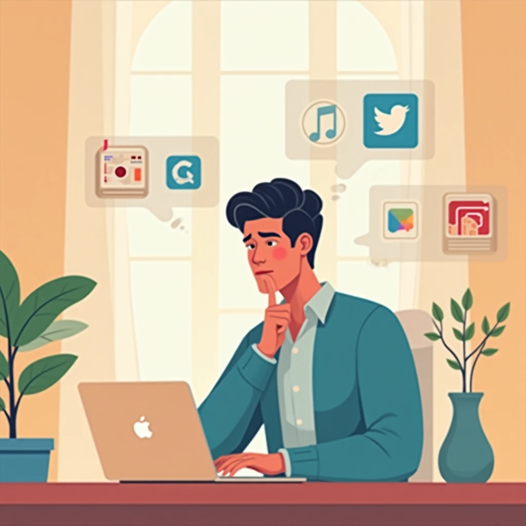 Comparing top social media apps