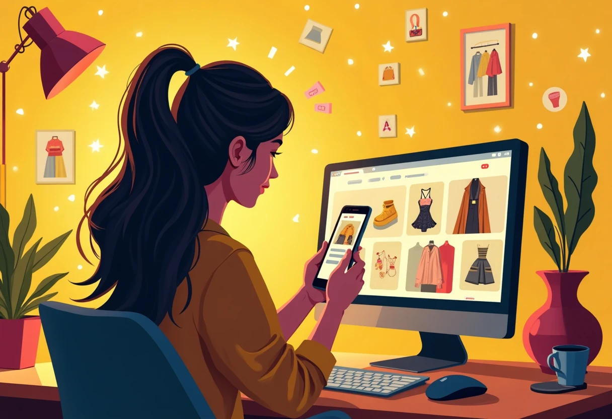 Explorando tendencias de moda en una app