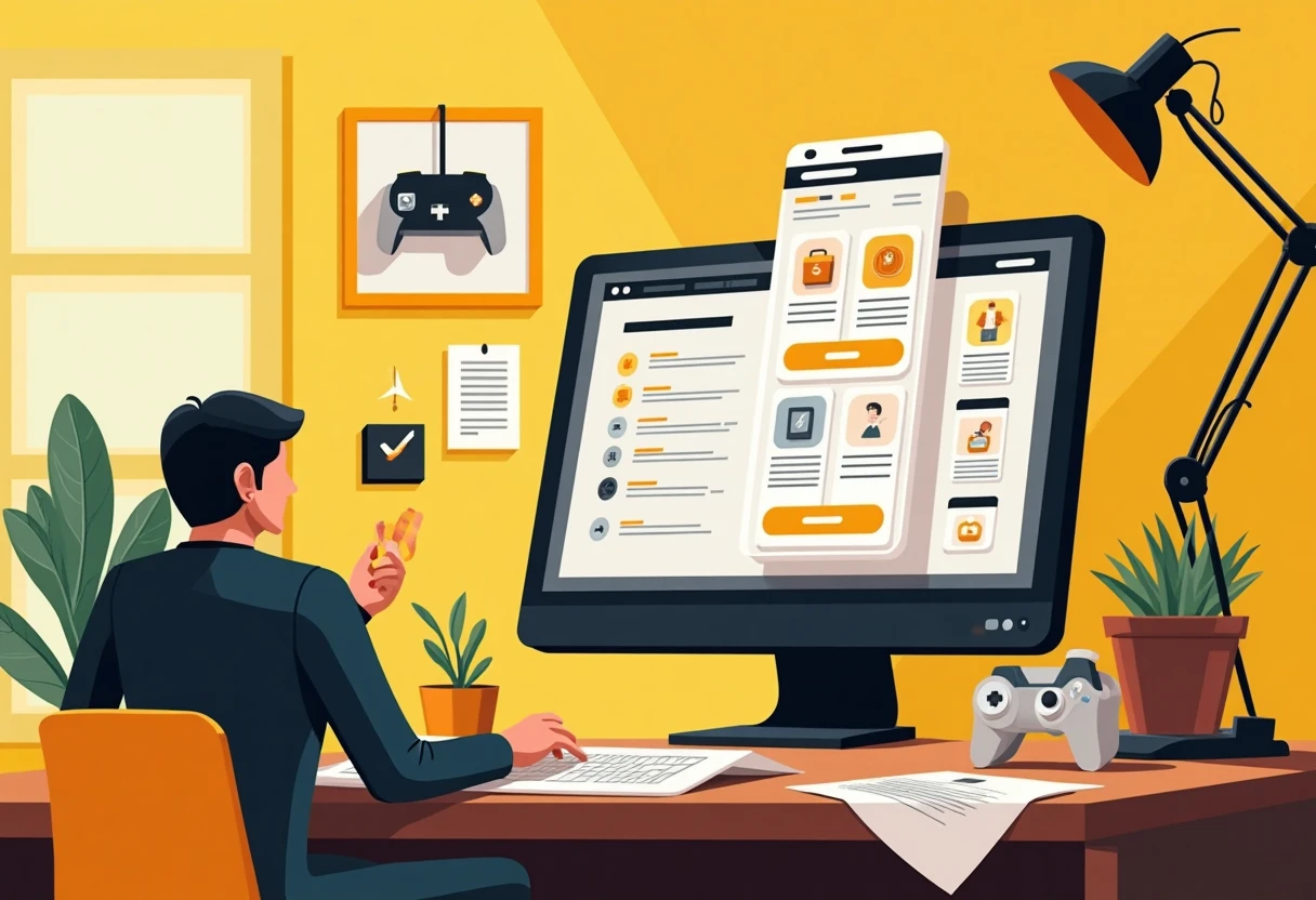 Organización de compras con listas digitales