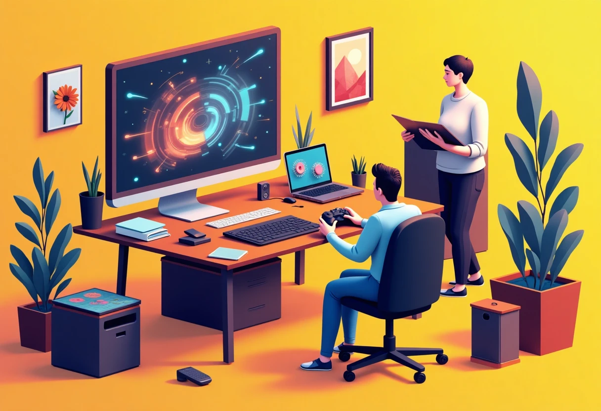 Gaming community app scene