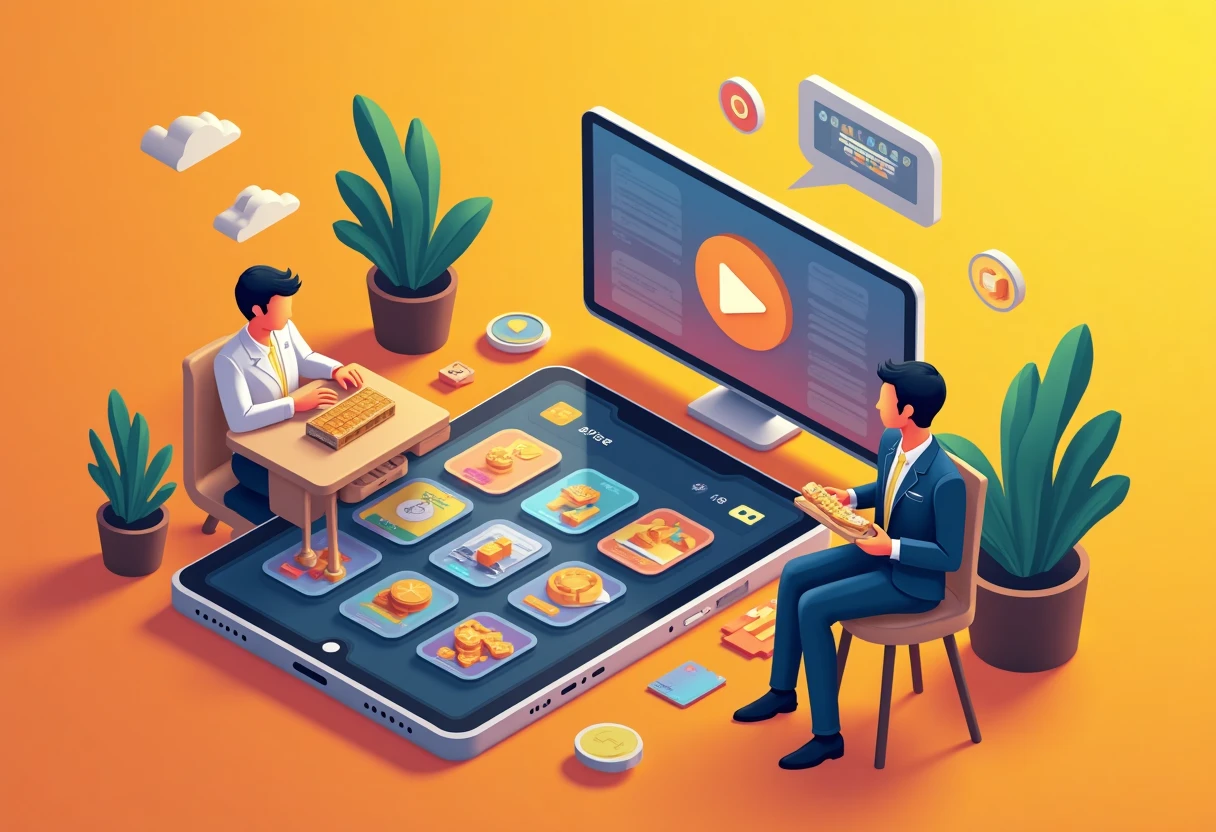 Interface de streaming vidéo moderne