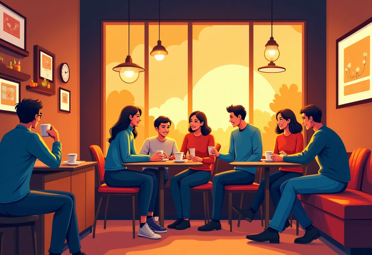 Community interactions in niche social settings