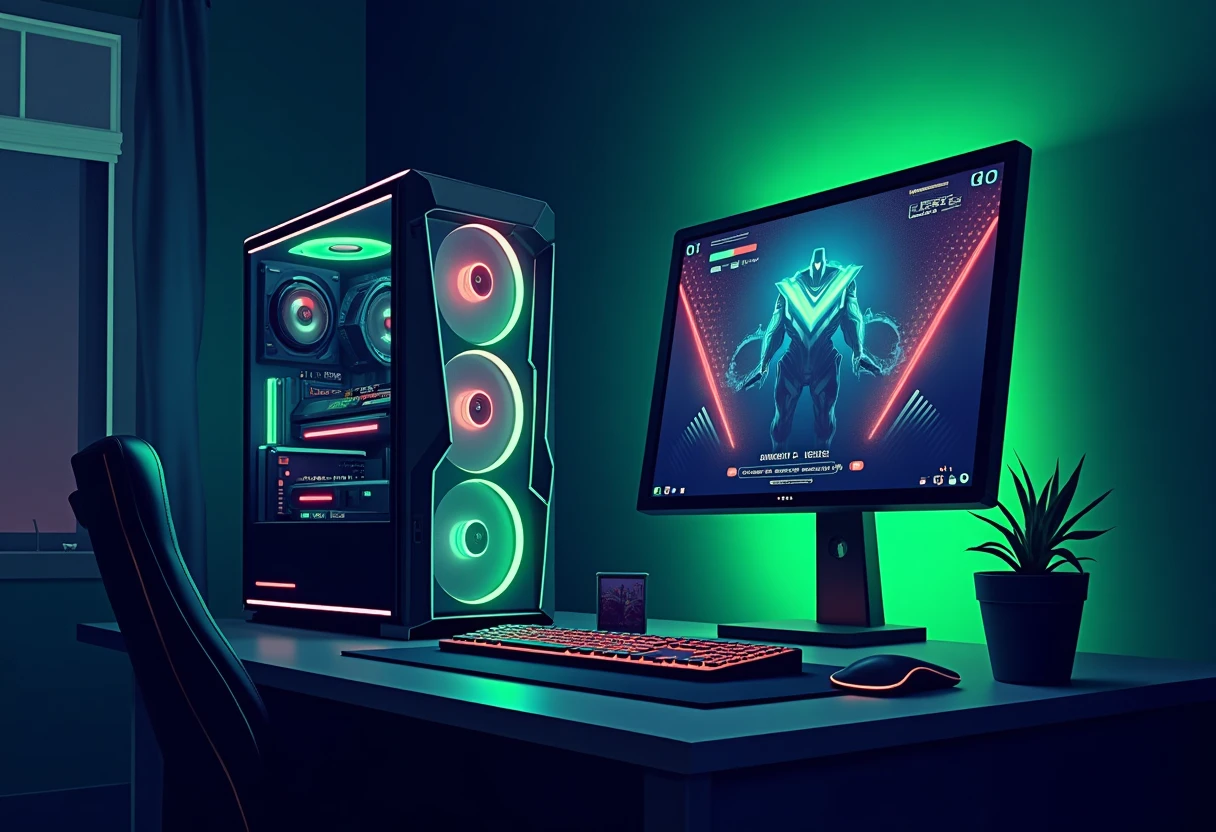 Premium gaming setup