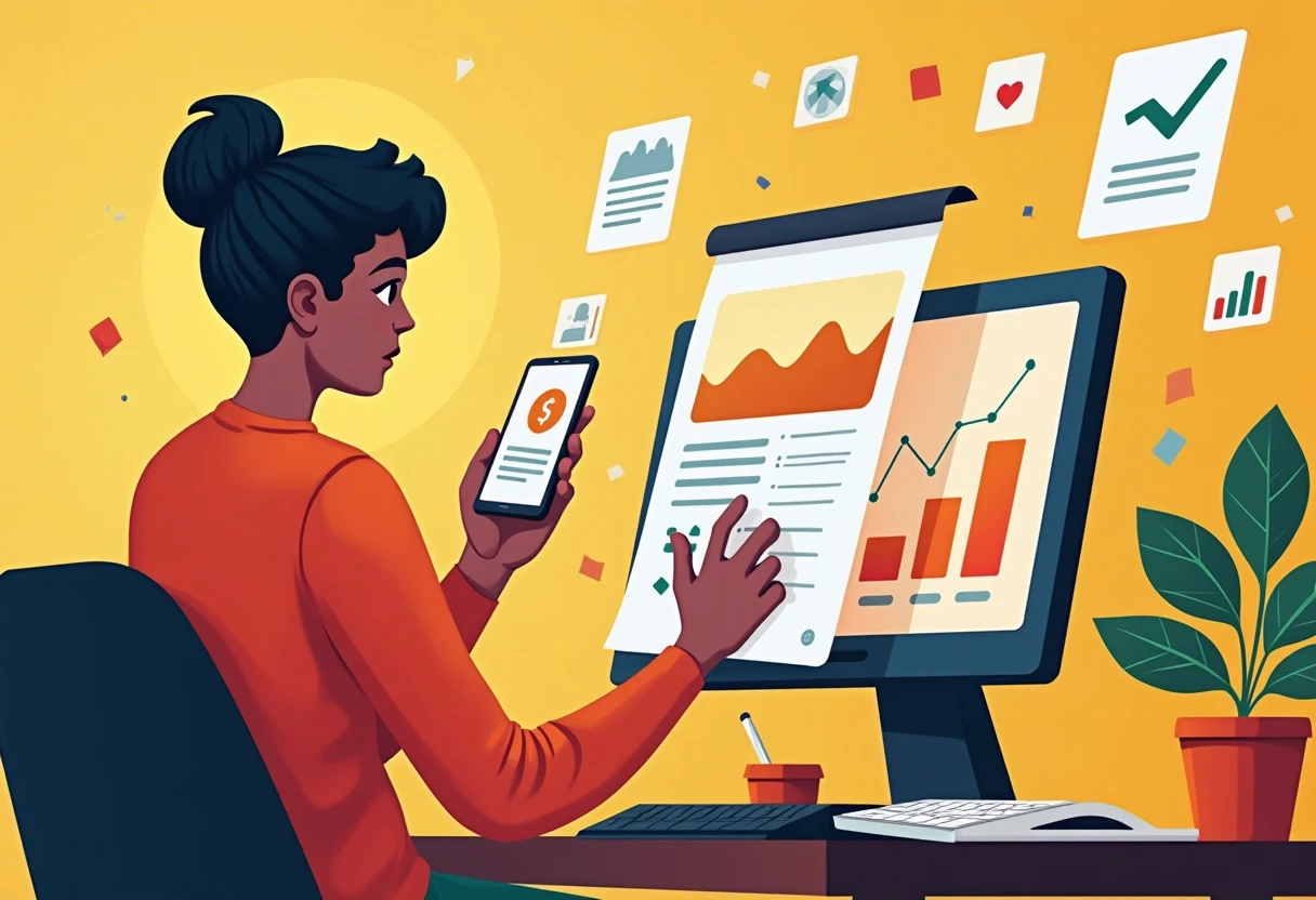 Managing finances with budgeting apps