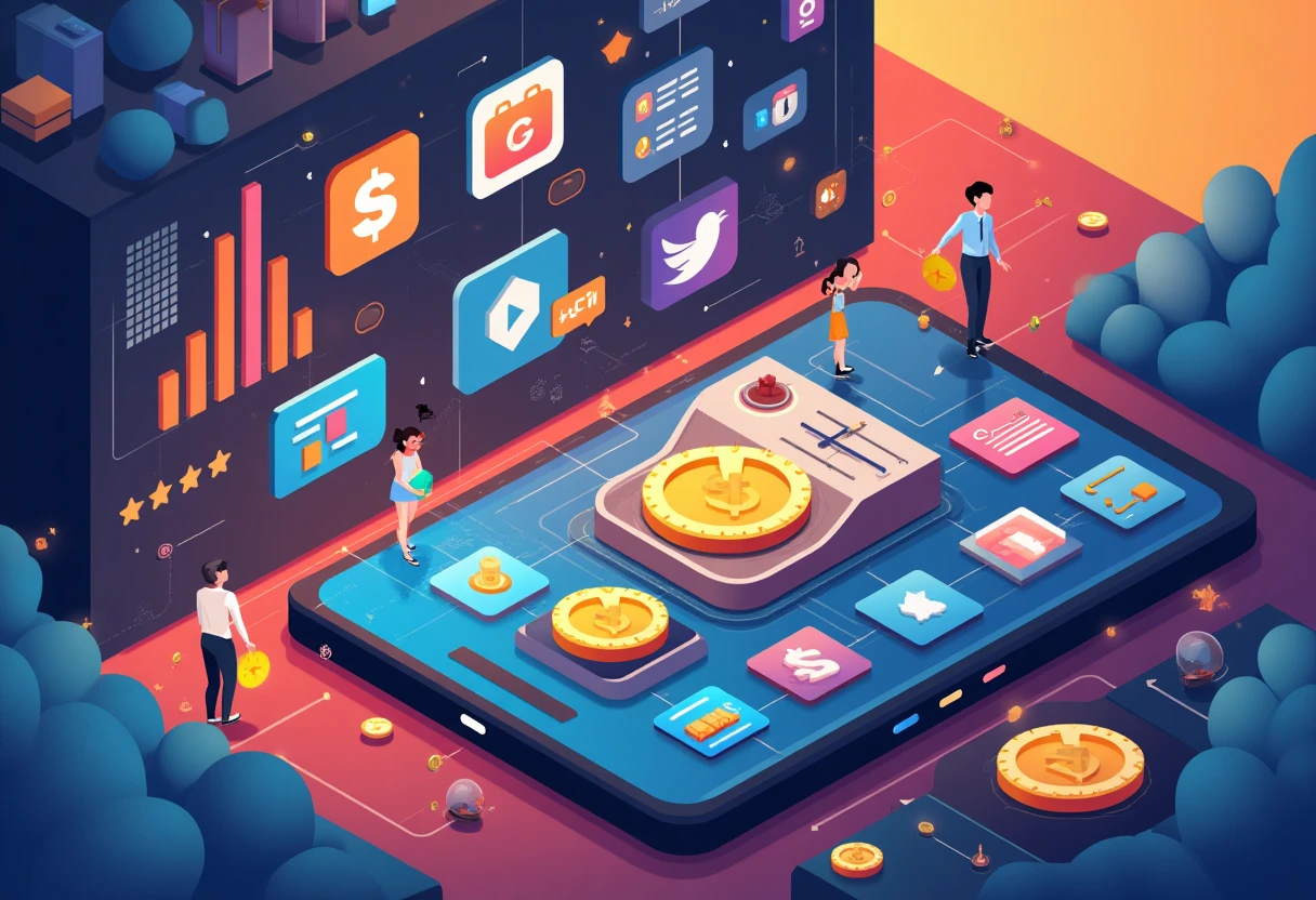 Global financial management through apps